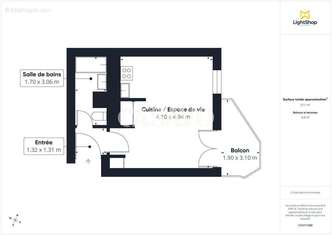 Appartement à BOULOGNE-BILLANCOURT