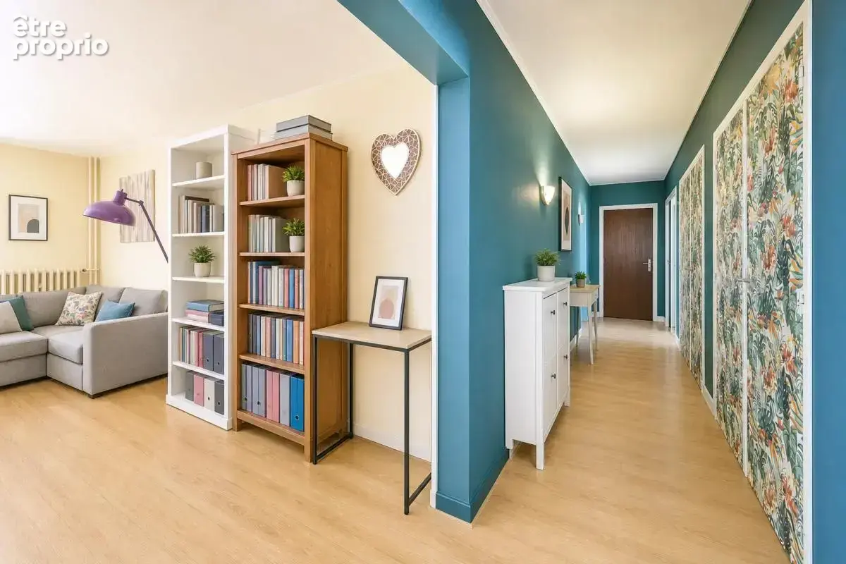 94 m² - 3 chambres - Balcon - Parking - Cave - Ascenseur - photo 3