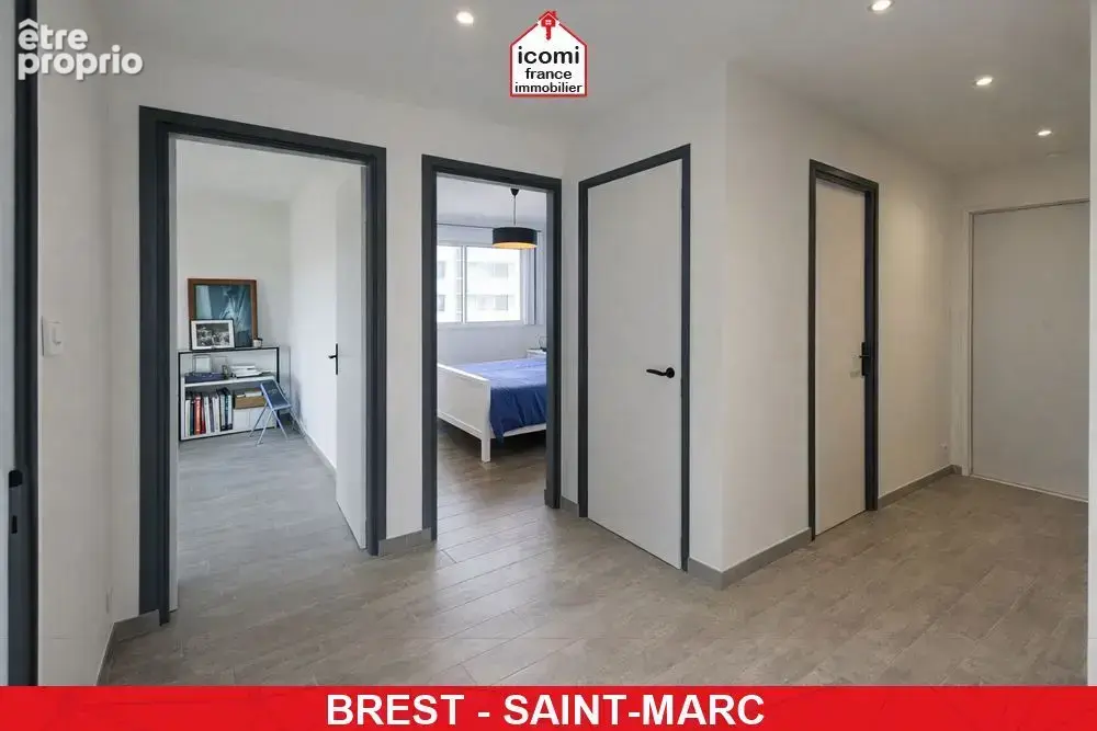 Finistere - brest (29200) - a vendre - appartement 103m² - 4 chambres - dalle beton - ascenseur - proximite commerces - secteur  - photo 6