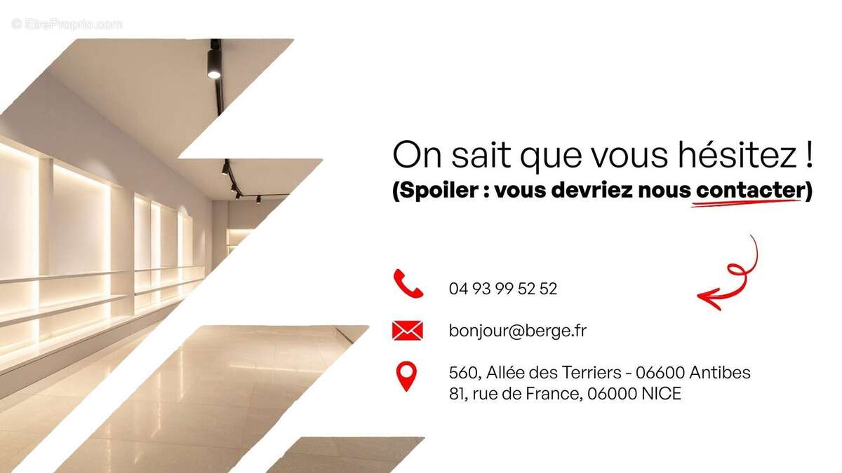 Commerce à LE CANNET