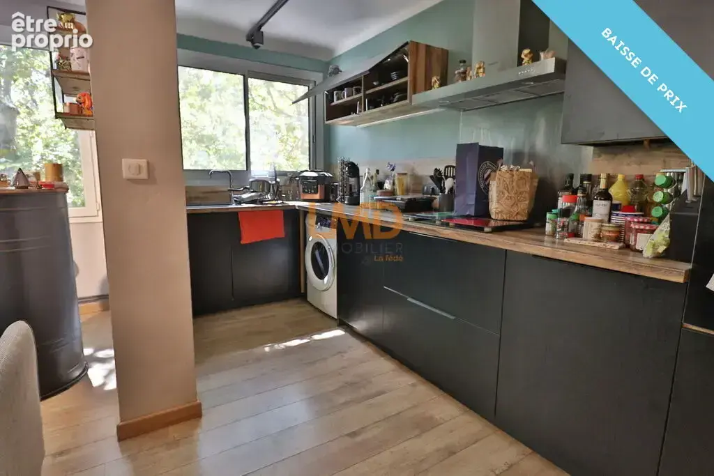 2 appartements en 1 T3 + T2 de 120 m2 avec grande terrasse - photo 4