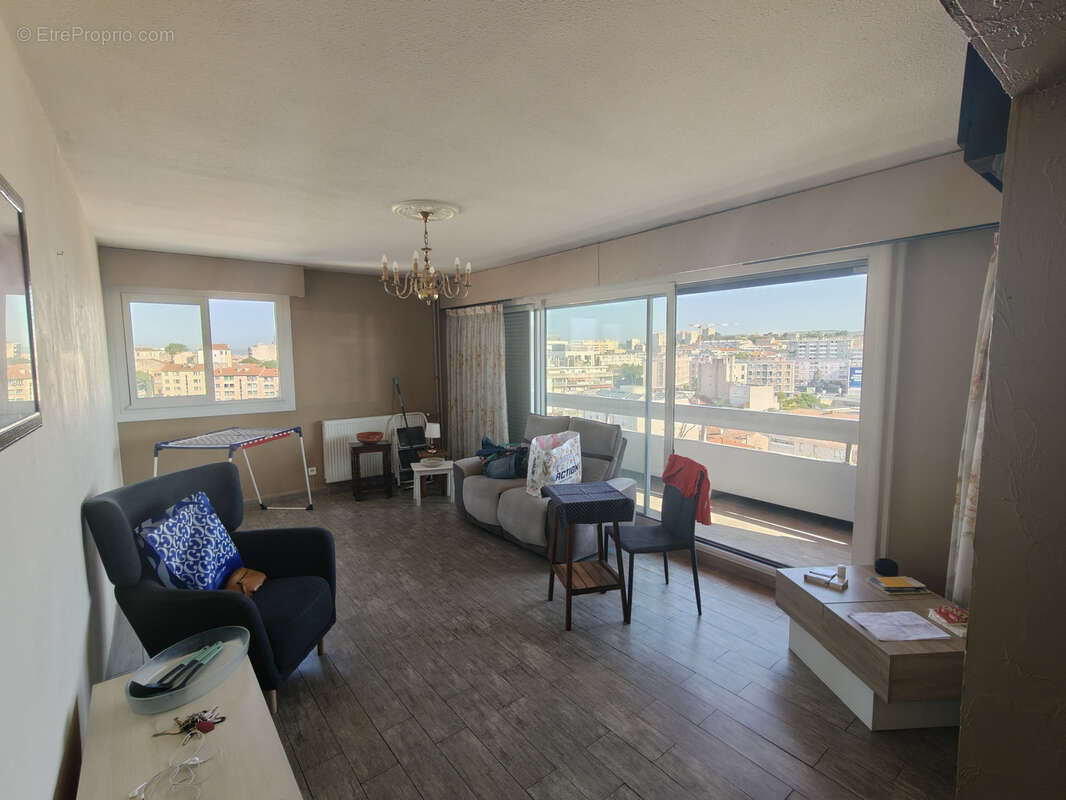 Marseille 4e — les chartreux — appartement t3 de 74,1 m2 avec balcon, cave et parking - photo 2