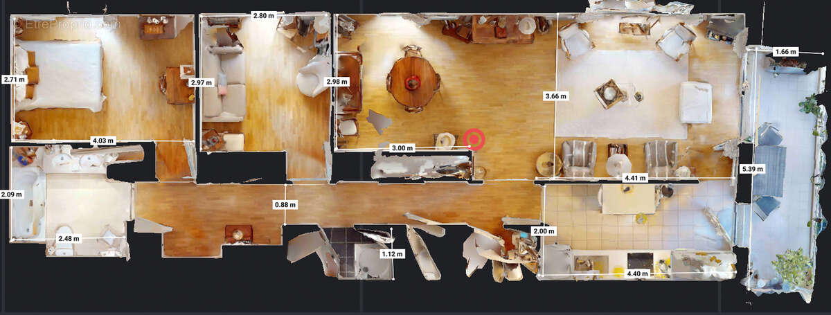 Appartement à BOULOGNE-BILLANCOURT