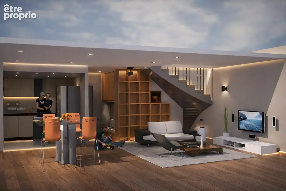 Maison 110 m2 avec garage Saint Siméon de Bressieux - photo 2