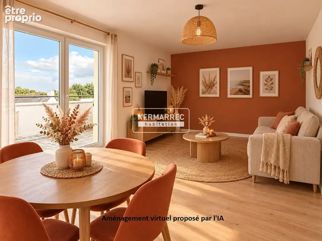Appartement Le Rheu 3 pièce(s) - photo 4