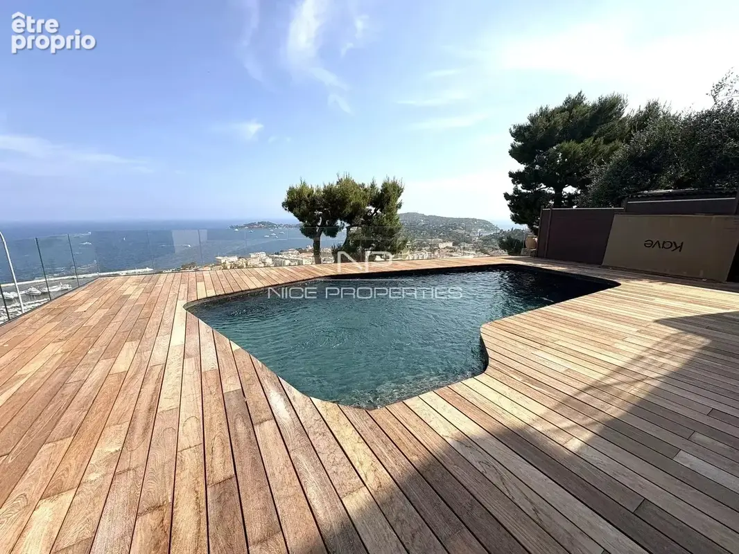 Beaulieu-sur-Mer, maison contemporaine avec piscine et vue mer panoramique - photo 14
