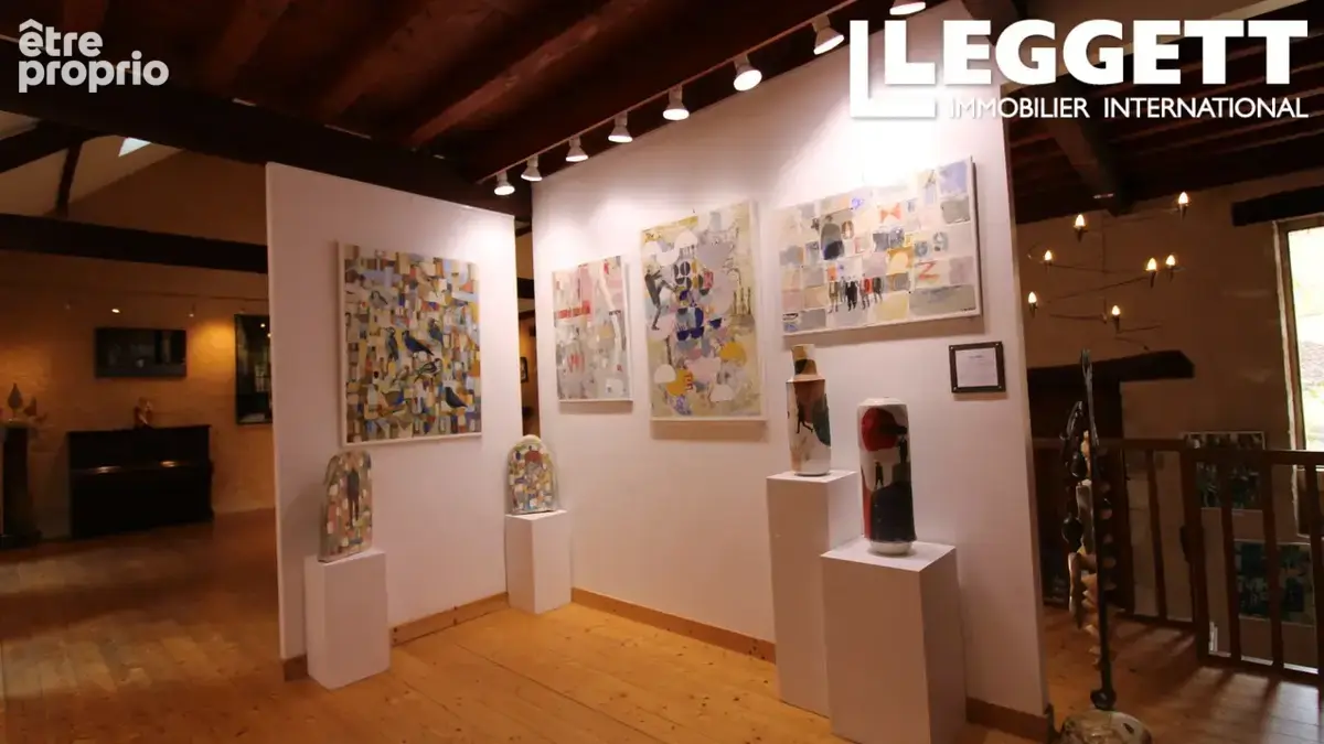 Immeuble atypique avec galerie d’art – emplacement exceptionnel face à l’Abbaye de Cadouin - photo 6