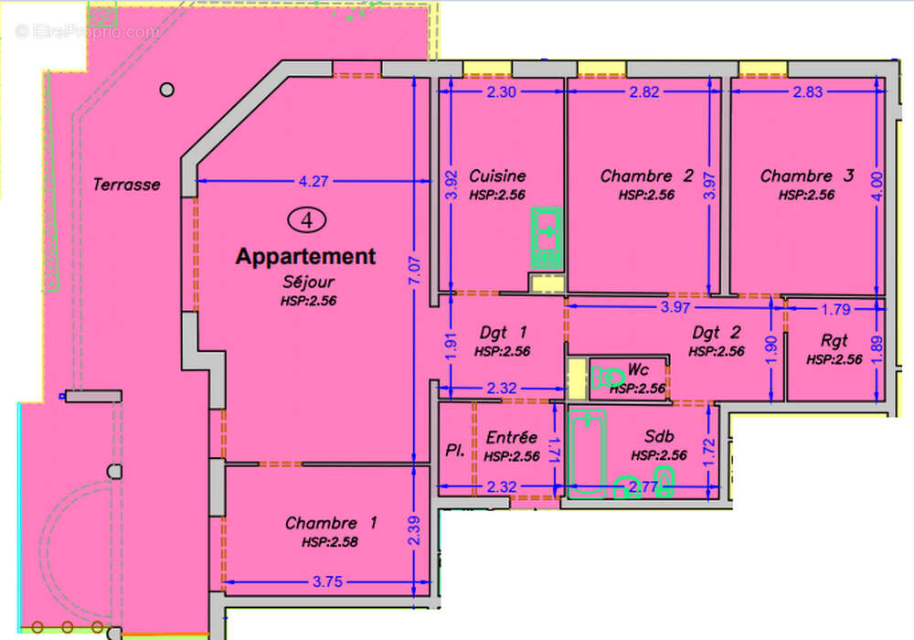 Appartement à COGNAC