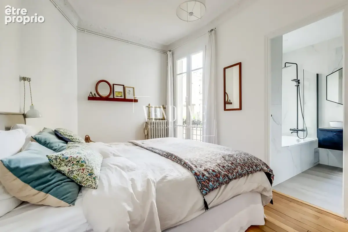 Paris 17éme - batignolles: 3 chambres - balcon - ascenseur - photo 8
