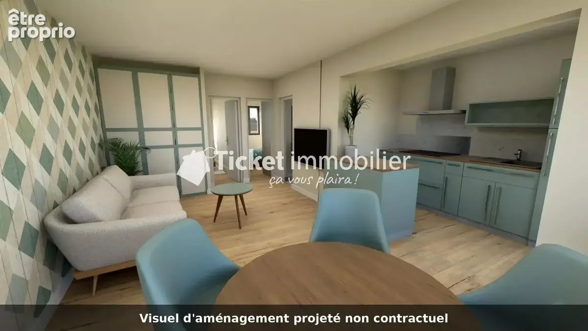 Appartement t3 52,5m2 pompignan 1er étage avec balcon, jardin de 40m2 et accès privatif, sans charges de copropriété, toiture ne - photo 12