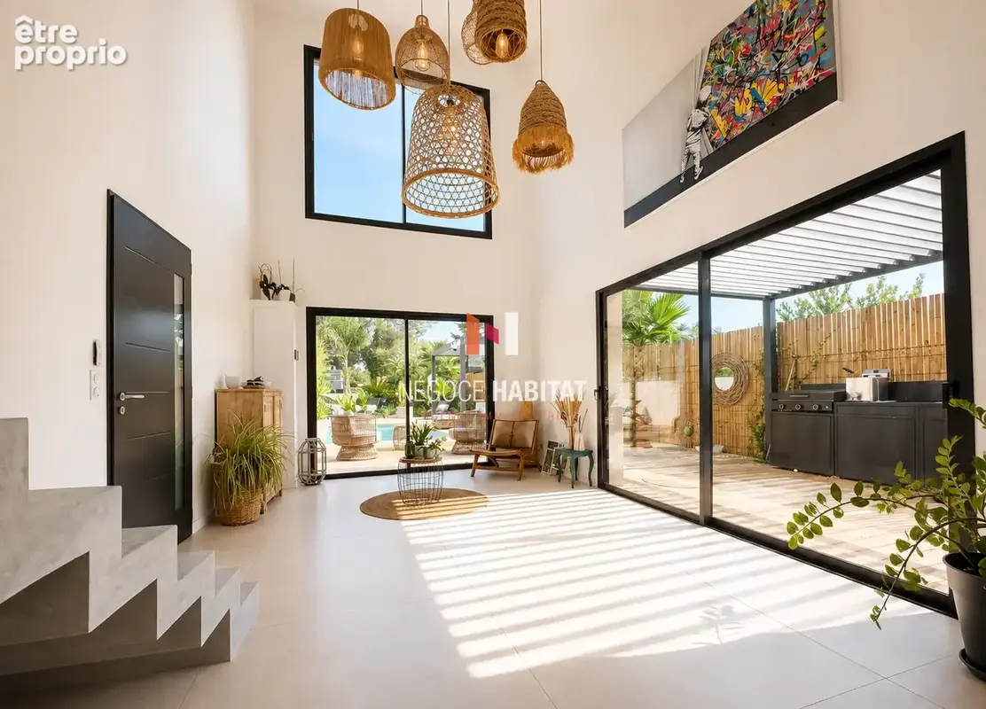 Villa T4 avec piscine à vendre - terrain de 435 m2 à Vendargues - photo 4