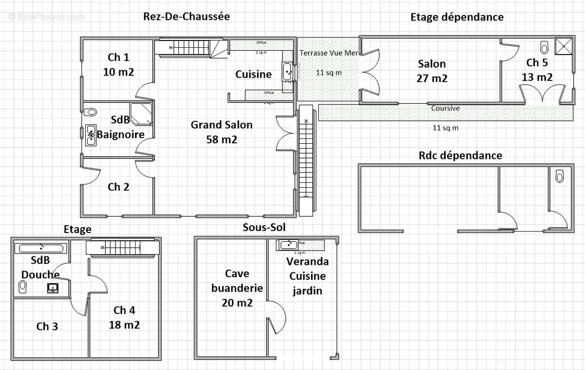 Maison à LA POSSESSION