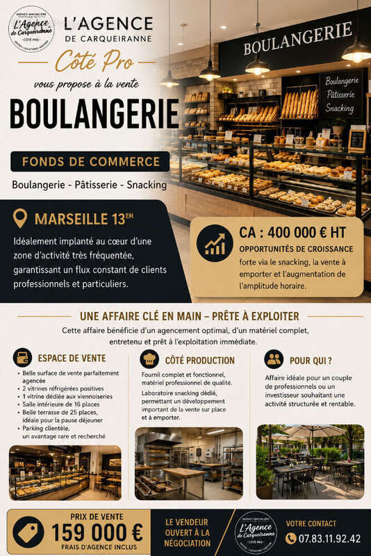 Commerce à MARSEILLE-13E
