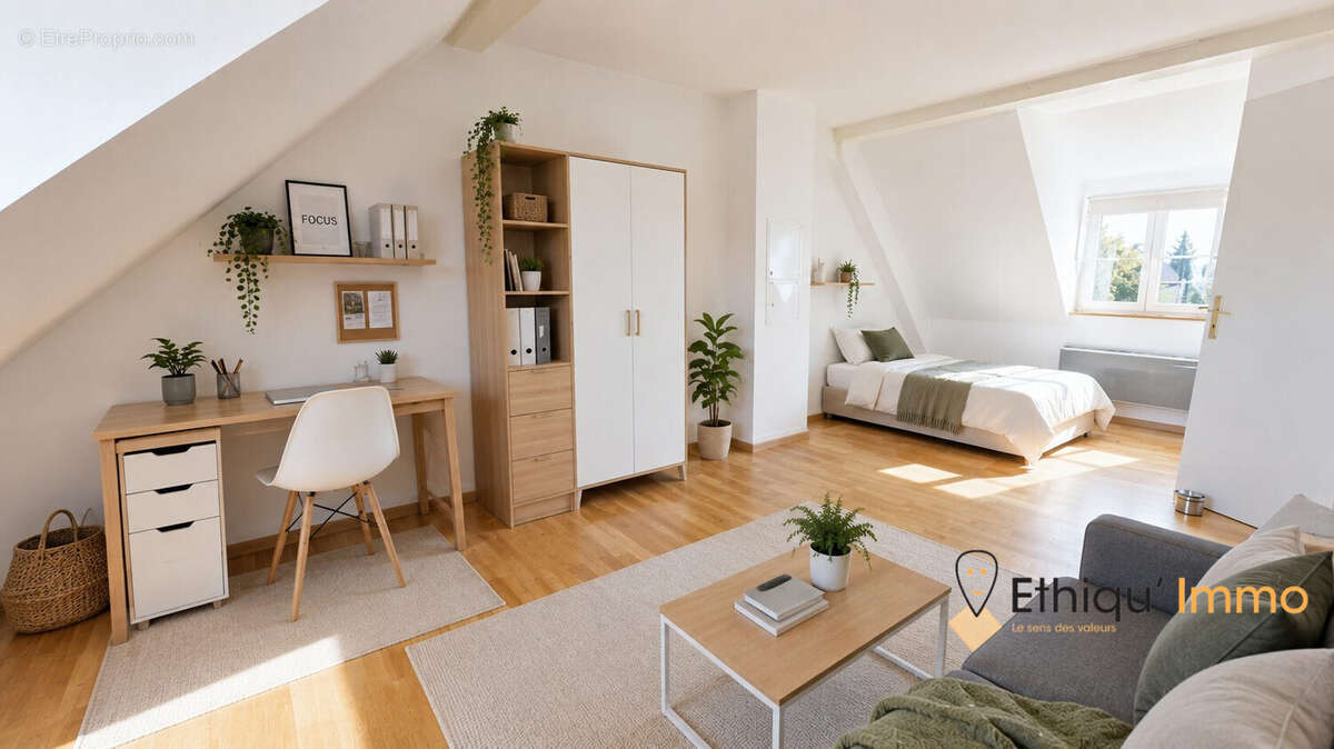 Appartement 25 m² à Strasbourg  - photo 2