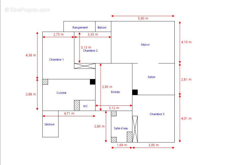Photo 9 - Appartement à NANTES
