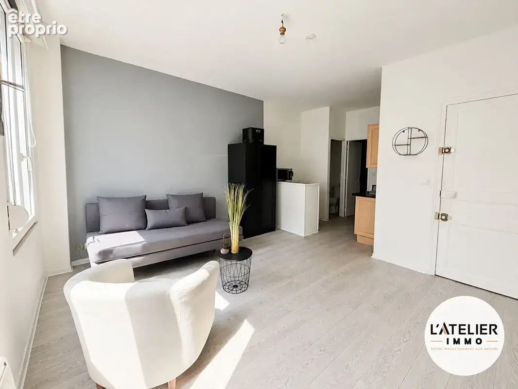 Studio - jean jaurès - idéal investissement - photo 2