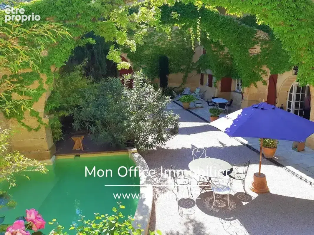 Référence : 6002-VCL - Maison de Maître du XVII - Cours intérieure et piscine - 20 minutes d'Aix en Provence - photo 6