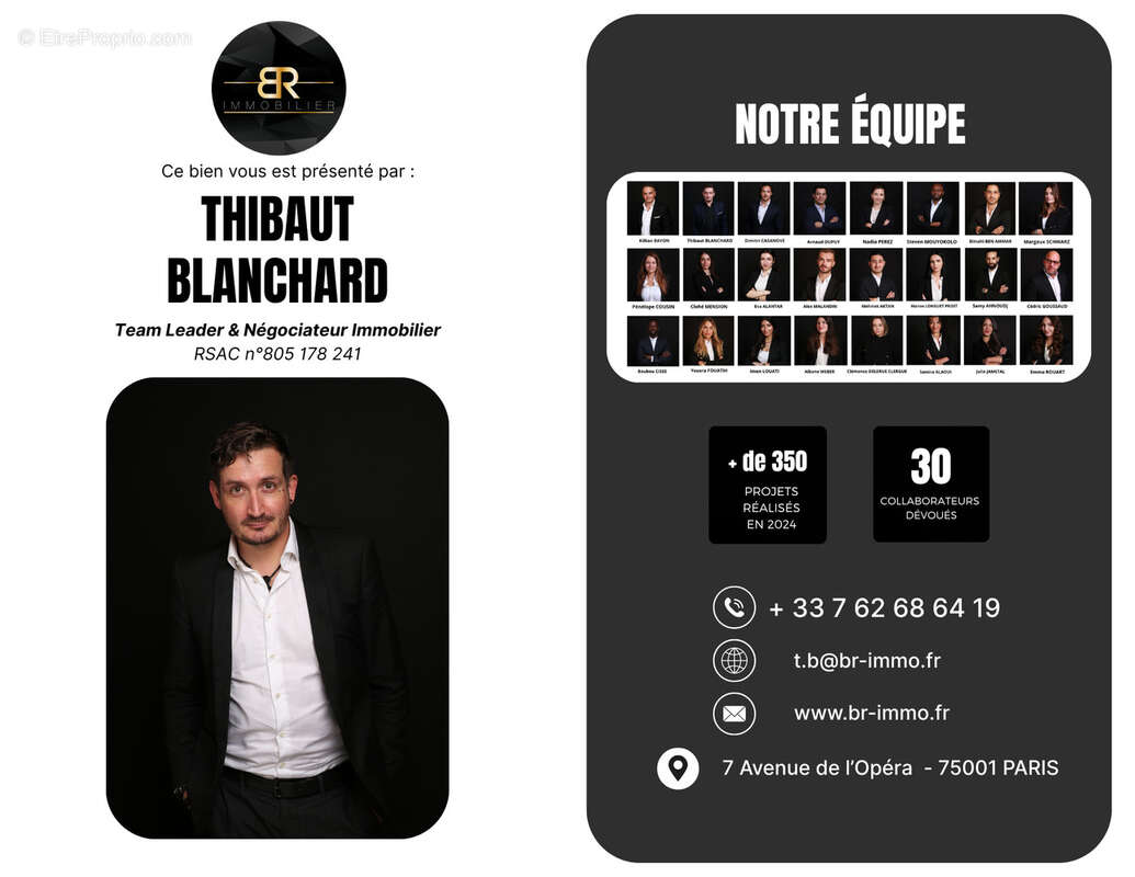 Appartement à PARIS-15E