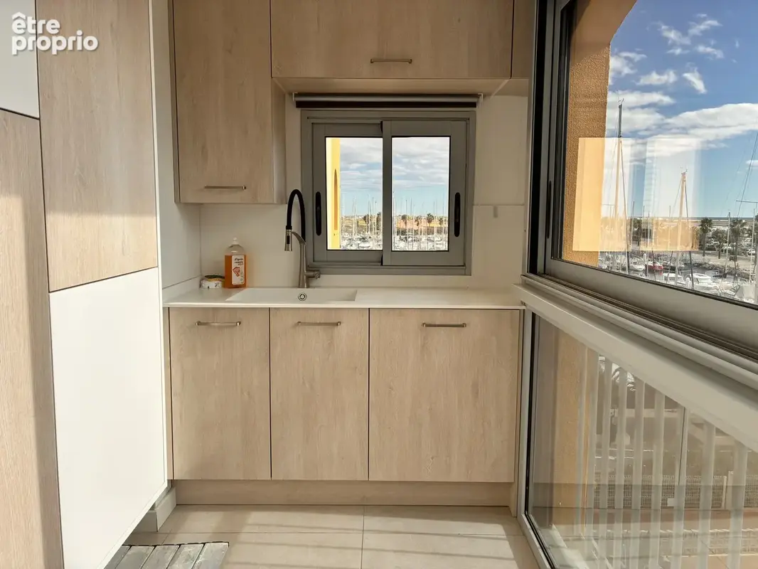 Gruissan - rive droite - en exclusivite - appartement de type 2 avec loggia vue port - photo 19
