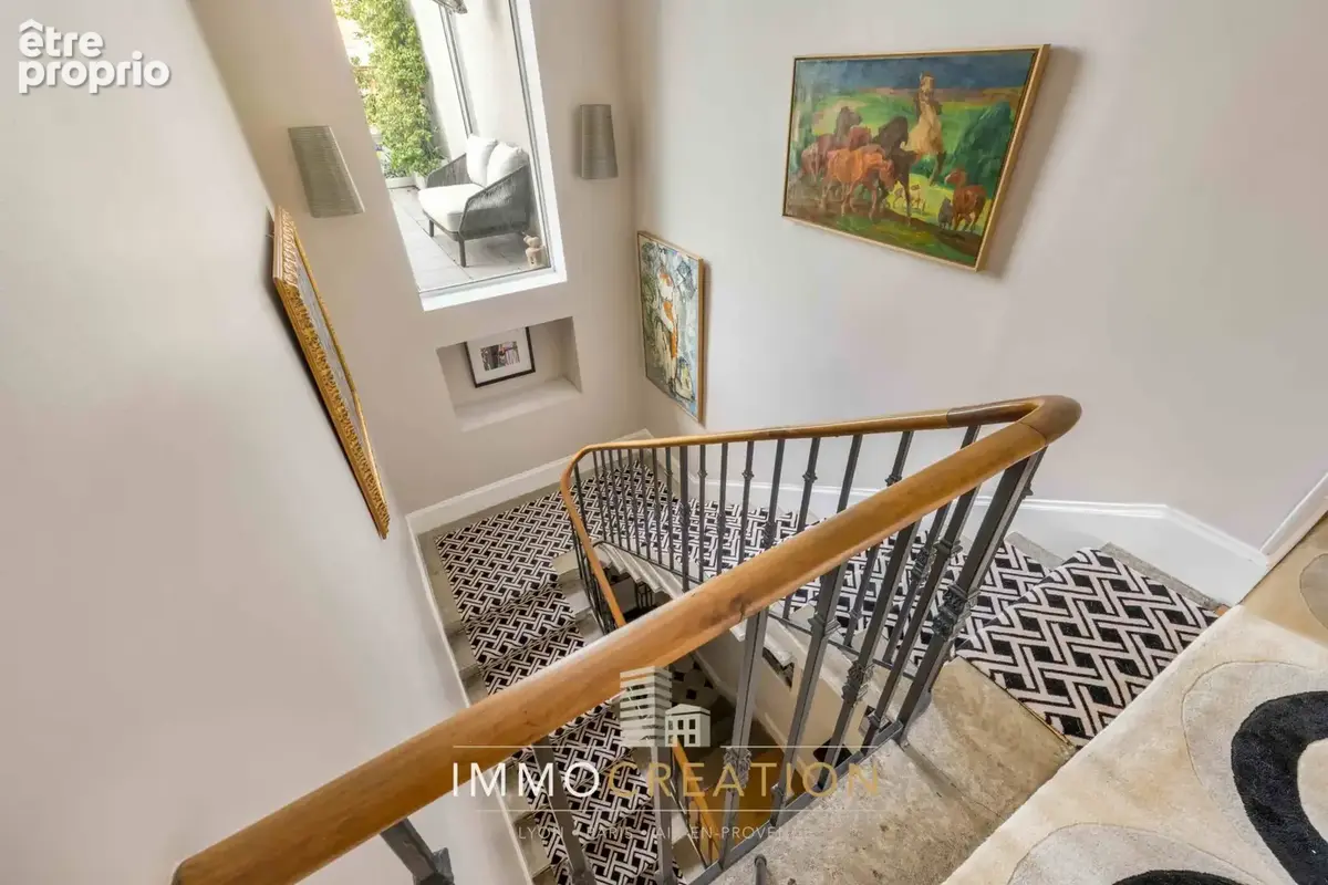 Propriété exceptionnelle de grand standing, climatisée, sur 1000 m2, piscine, à vendre à LYON 3 Montchat PArc - photo 11