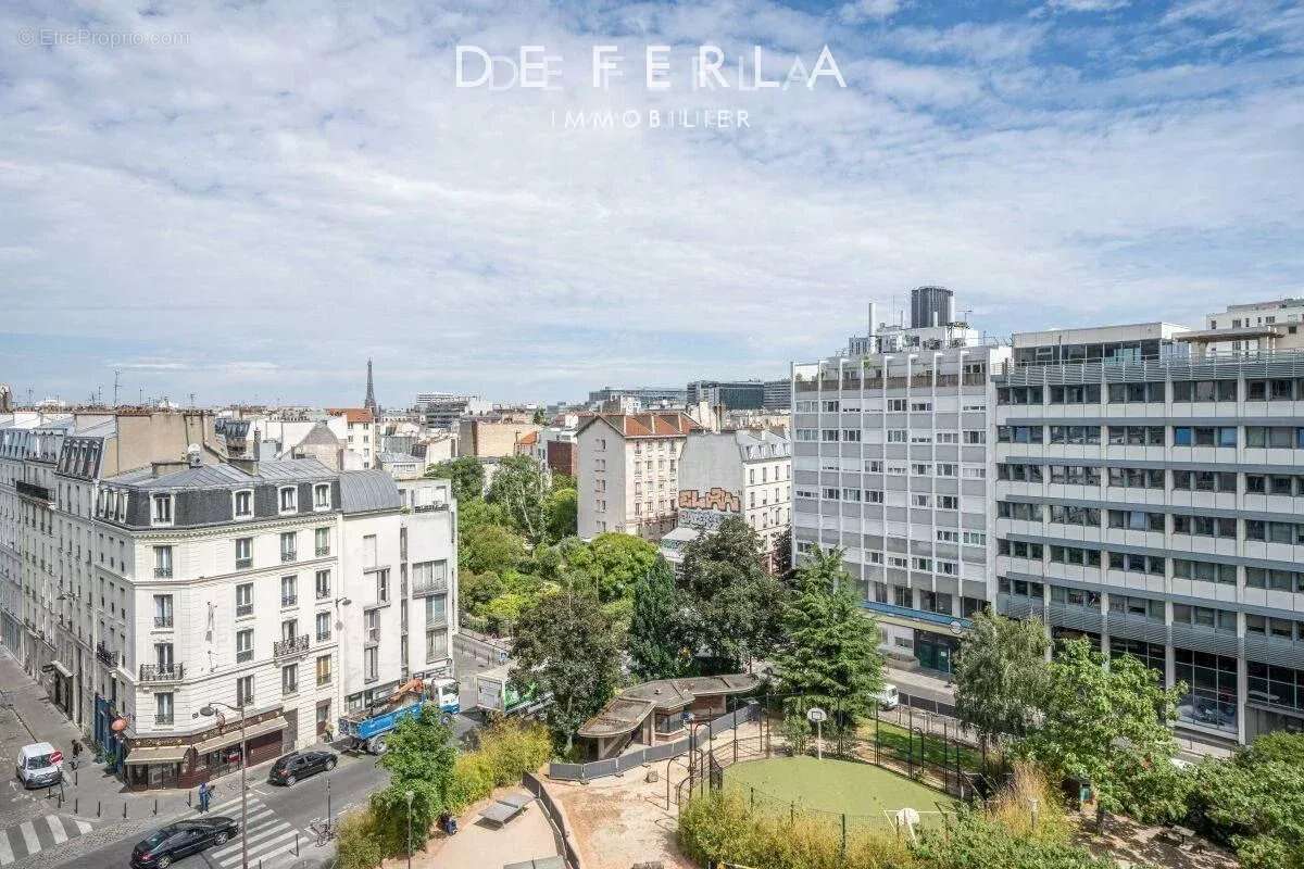 Moulin Vert: Appartement traversant de 3 pièces avec balcon - photo 3