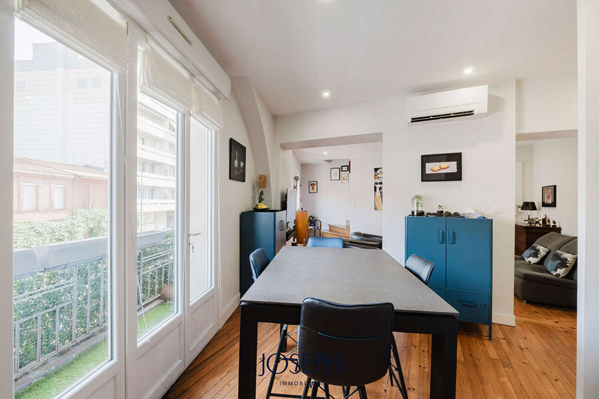 Coeur guilhemery t3 refait par archi 85m² avec balcon - photo 3