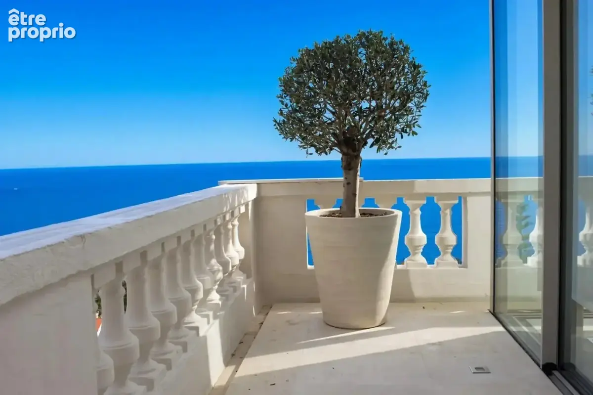 Eze bord de Mer, villa de charme, belle vue mer. - photo 9