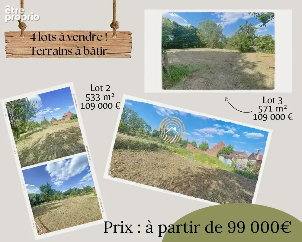 Terrain à vendre à Moncheaux (59283) - photo 2