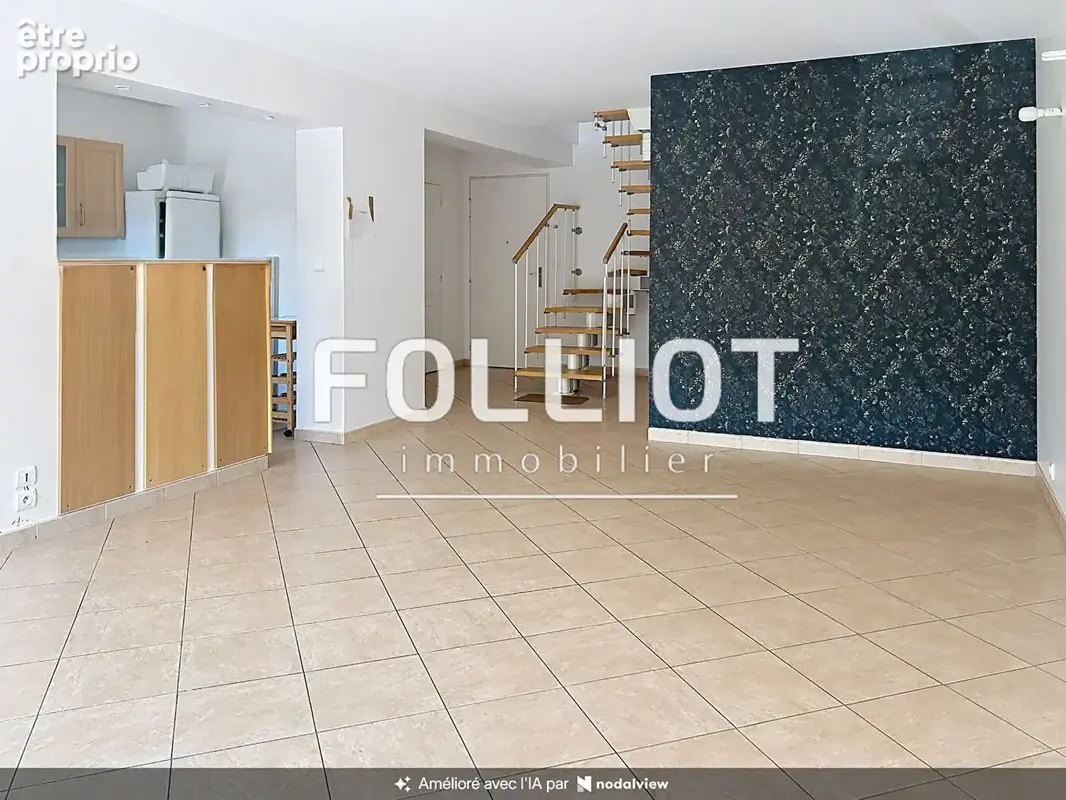 A VENDRE HERMANVILLE SUR MER, appartement 3 pièces en triplex - photo 1