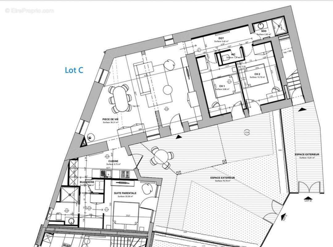 Appartement à SAINT-GERMAIN-AU-MONT-D&#039;OR