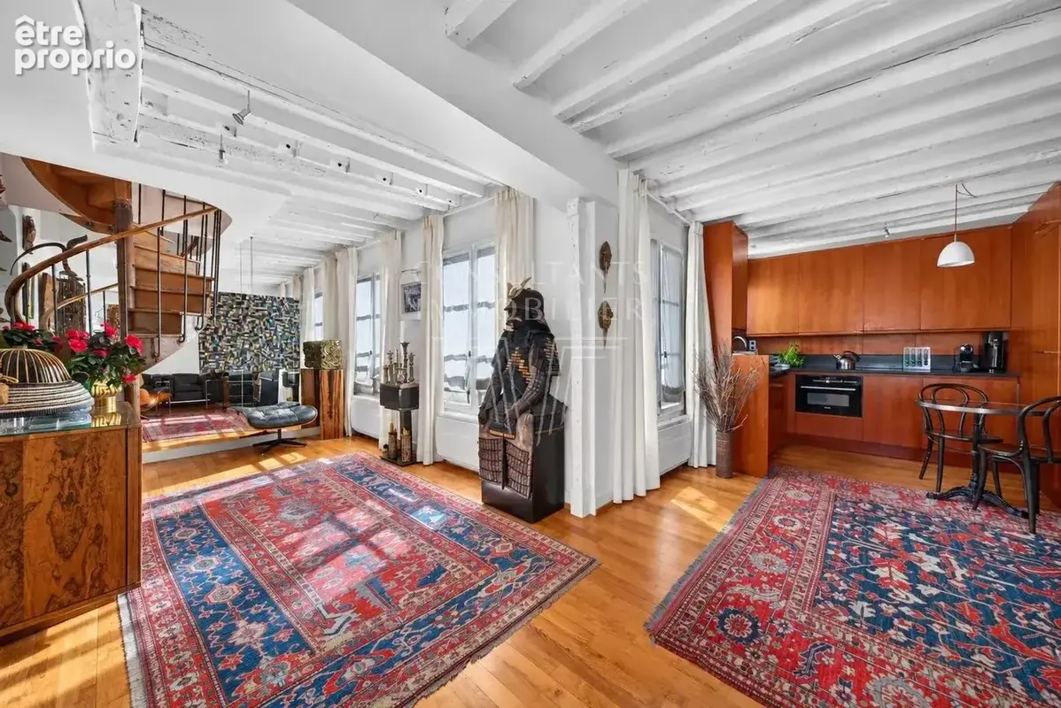 Académie de paris. duplex ensoleillé vue édifice - photo 2