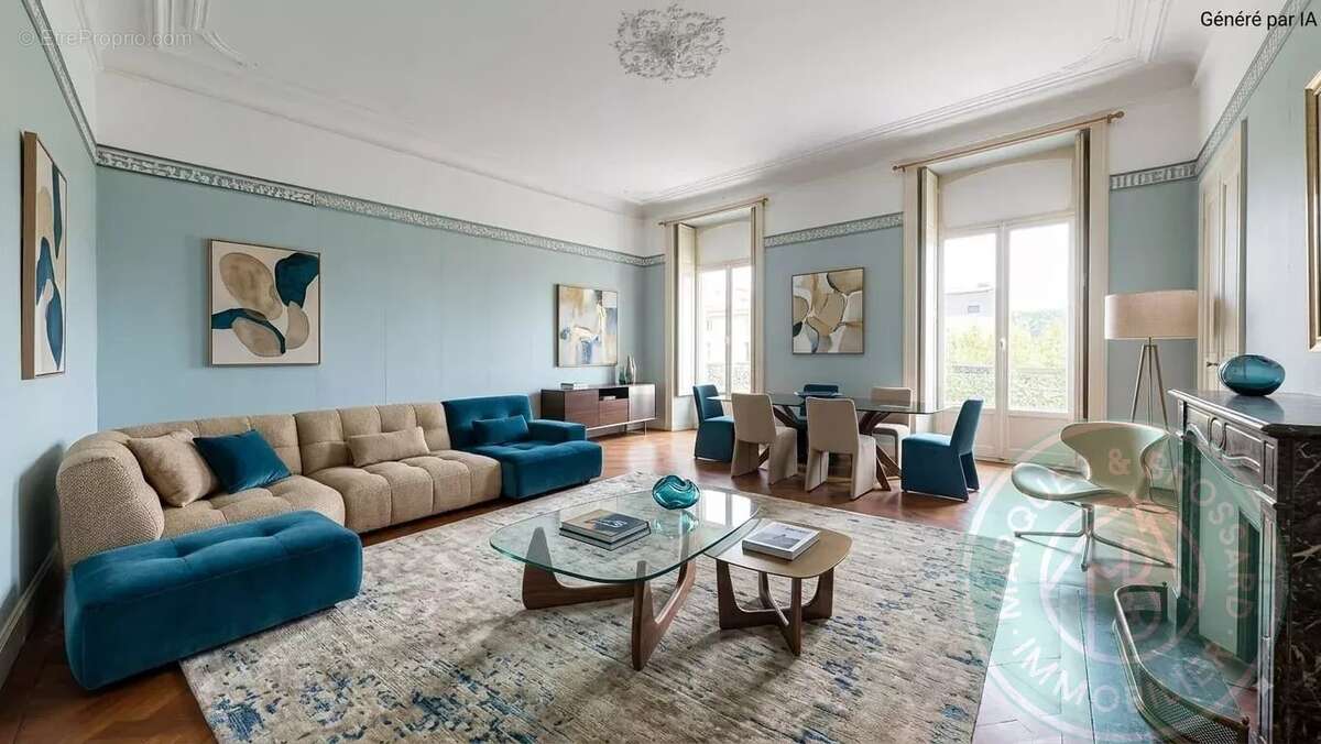 Pau centre  – appartement de 196 m² - parking privatif - photo 3