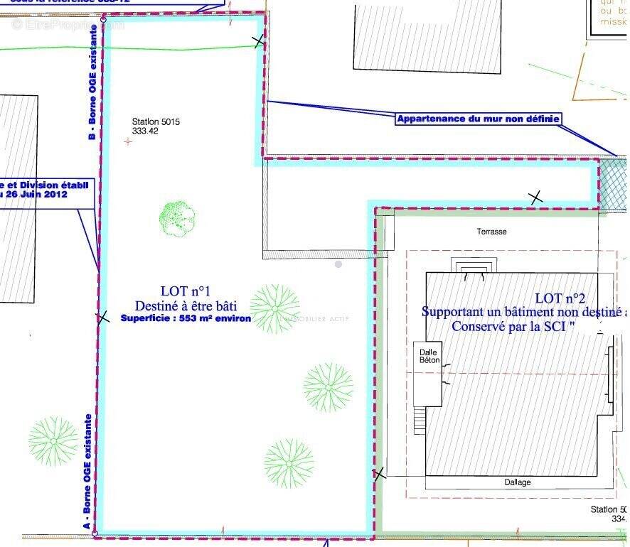 Terrain à ALBERTVILLE