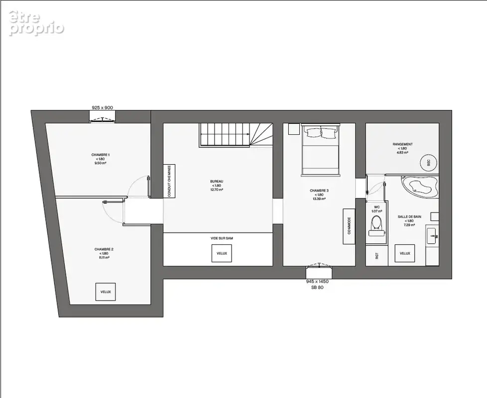 Maison en pierre 142 m2   Verrière, vue & DPE B   Ambleny - photo 16