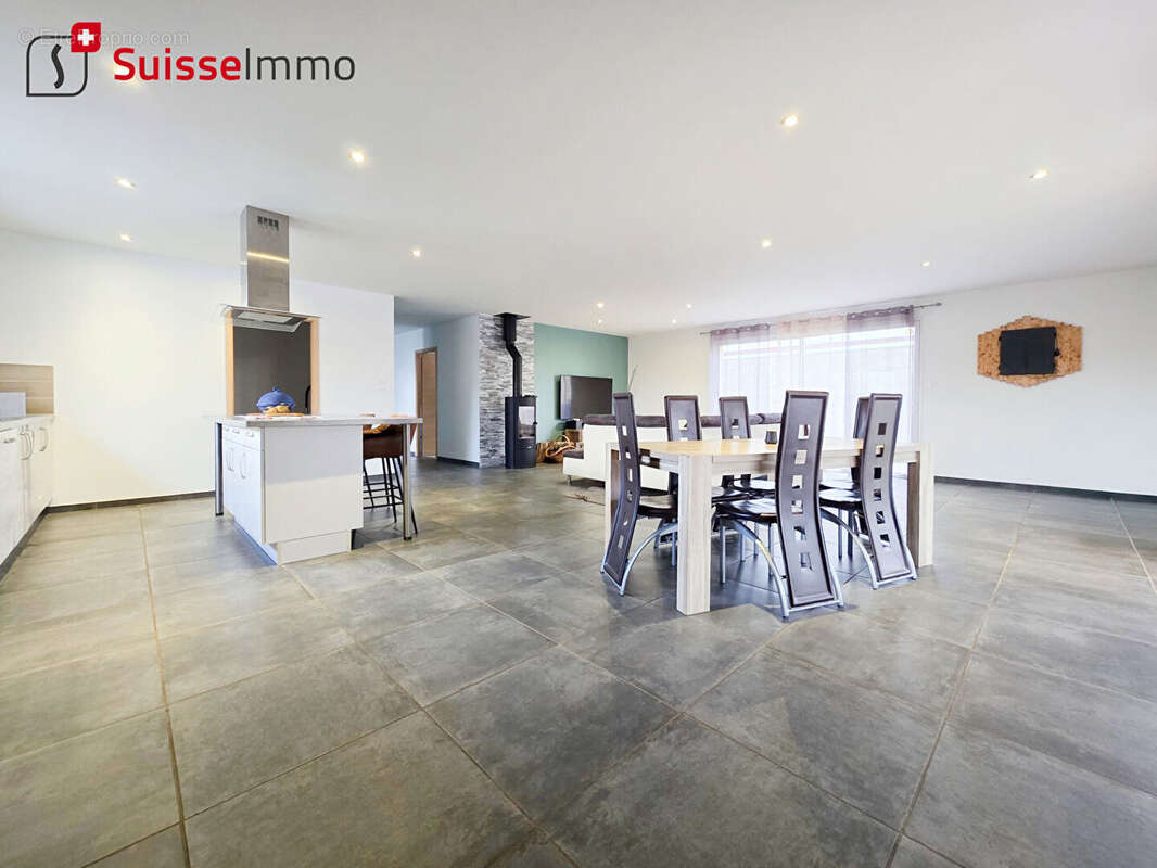 Maison d'architecte L Isle Sur Le Doubs 6 pièce(s) 164 m2 - photo 2