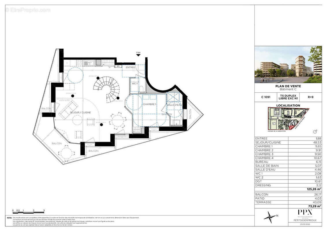 Appartement à THONON-LES-BAINS