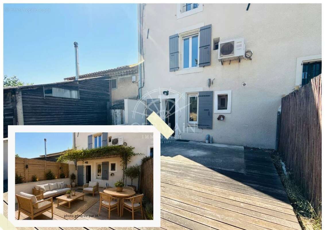 L'Isle-sur-la-Sorgue – Petit Palais – T2 de 42 m² en rez-de-jardin - photo 7