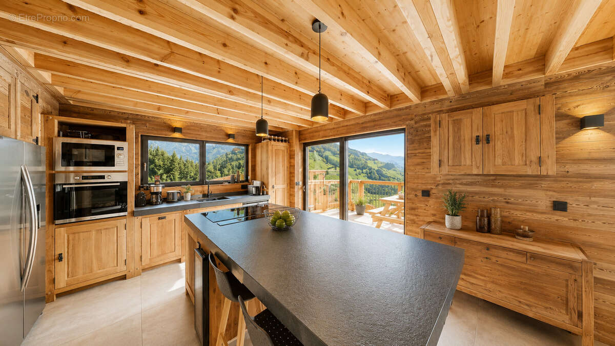 La plagne chalet individuel -193m2- 6 chambres - skis aux pieds- - photo 5
