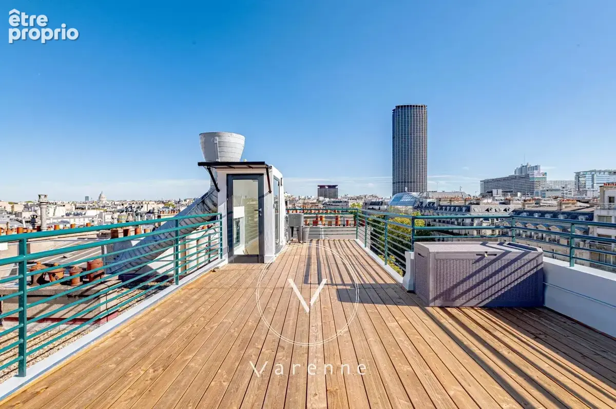 EXCLUSIVITE - Appartement à vendre 76m2 carrez avec terrasse 30m2 vue sur tout Paris - photo 23