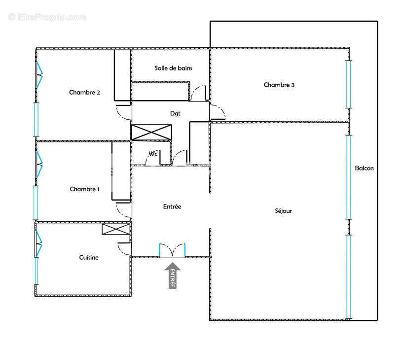 Appartement à MARLY-LE-ROI