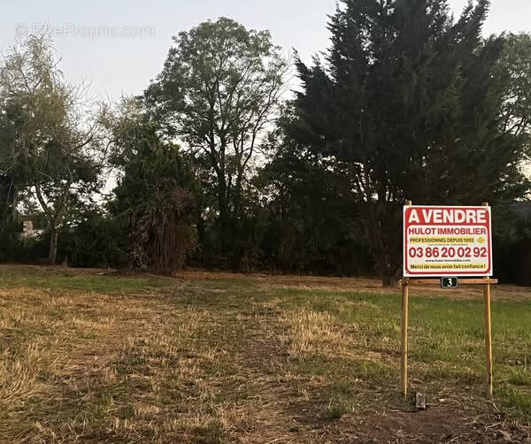 Terrain à CRUX-LA-VILLE