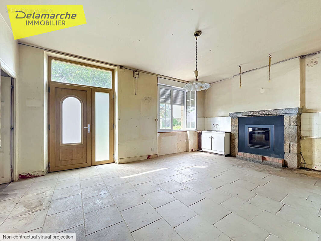 Grande maison en pierres à rénover avec dépendances à JUILLEY (50220) - photo 2