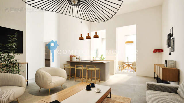 apprtement LES ARTS T3 92 m2 - photo 3