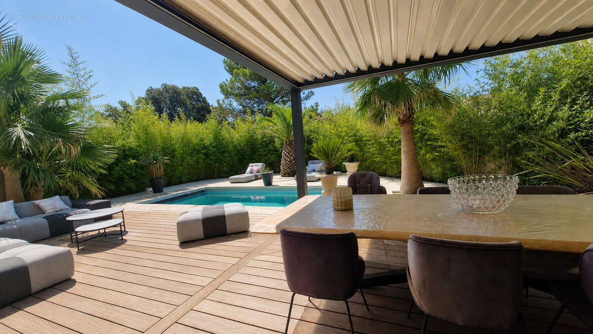 Au calme absolu, villa contemporaine année 2023 - t5 avec piscine - photo 3