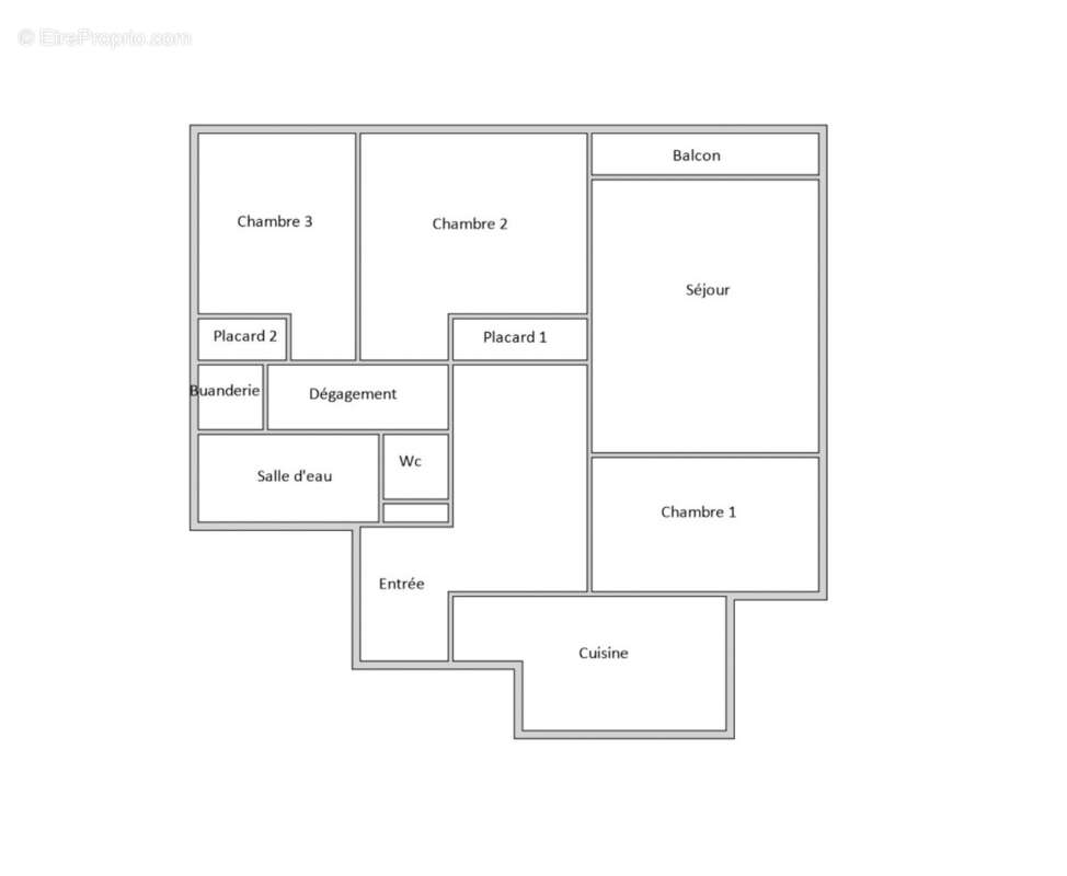 Appartement 84 m² à Acheres  - photo 5