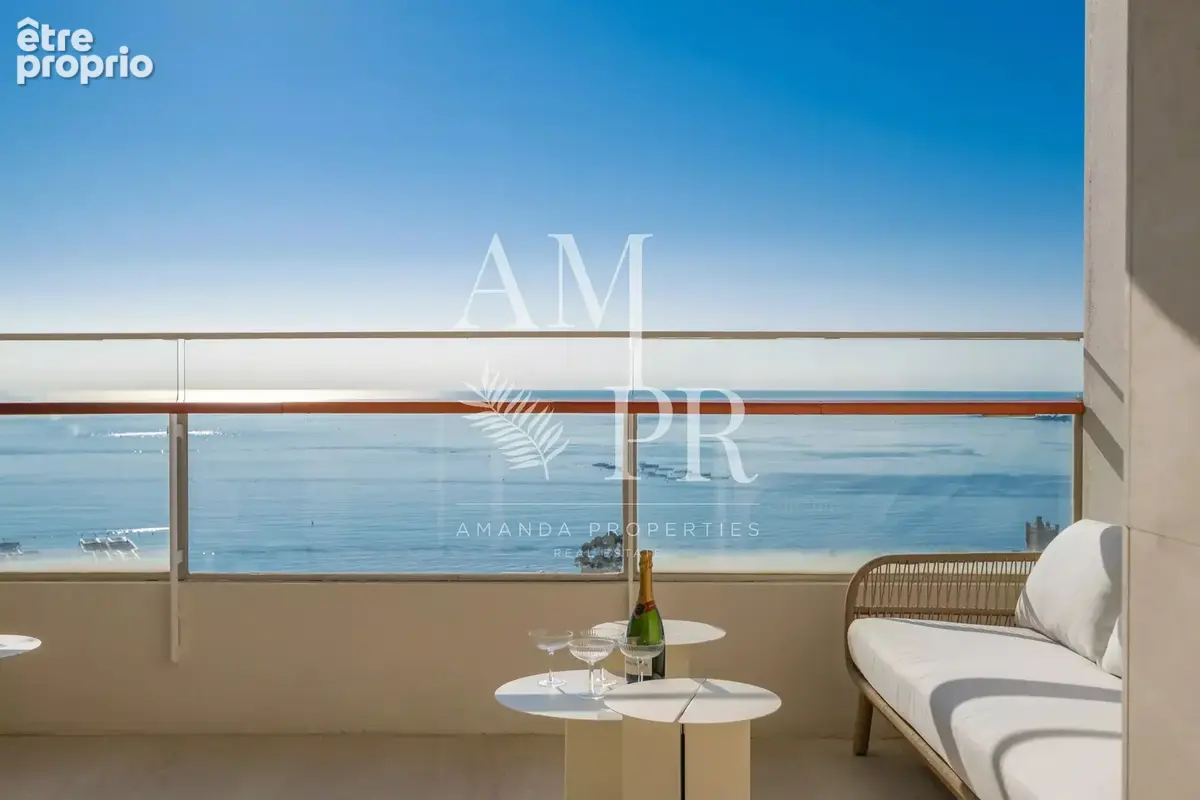 Cannes californie – 3 pièces  84 m²  vue mer panoramique - photo 7