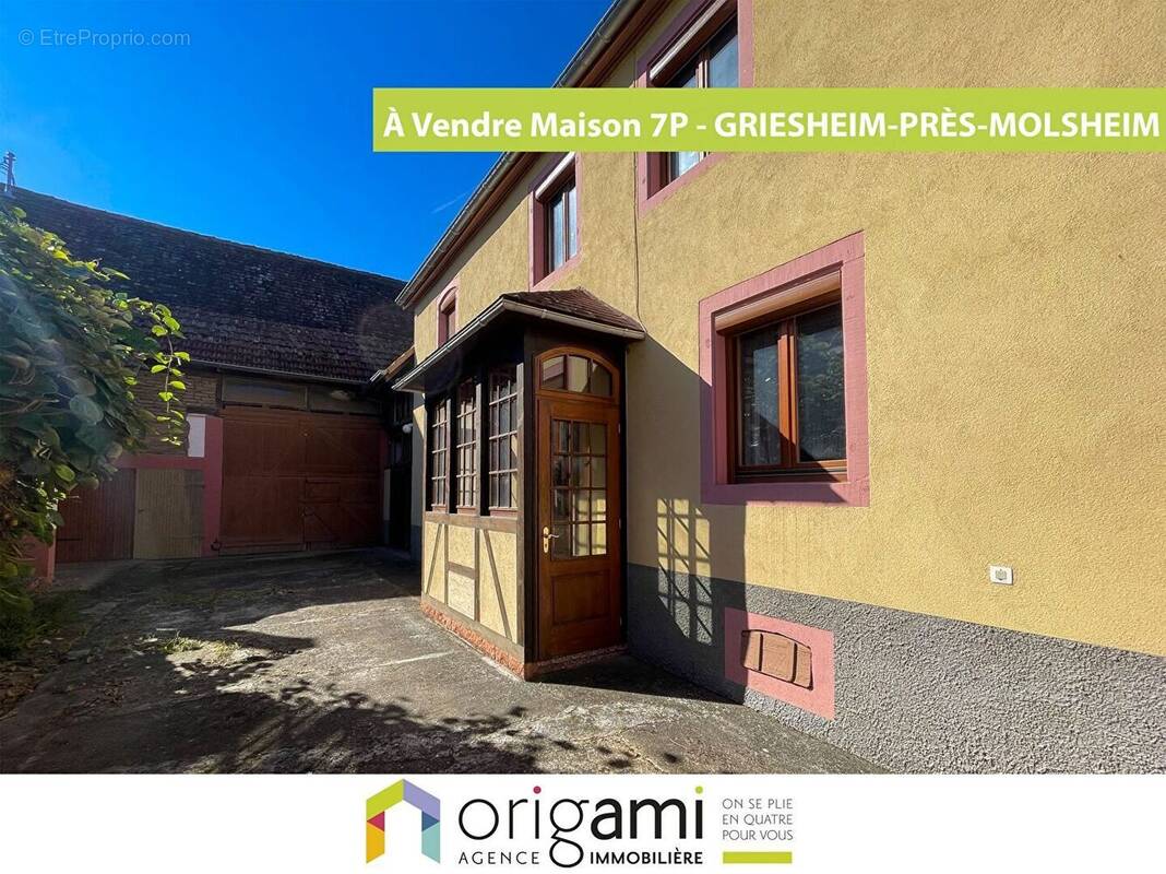 Maison à GRIESHEIM-PRES-MOLSHEIM