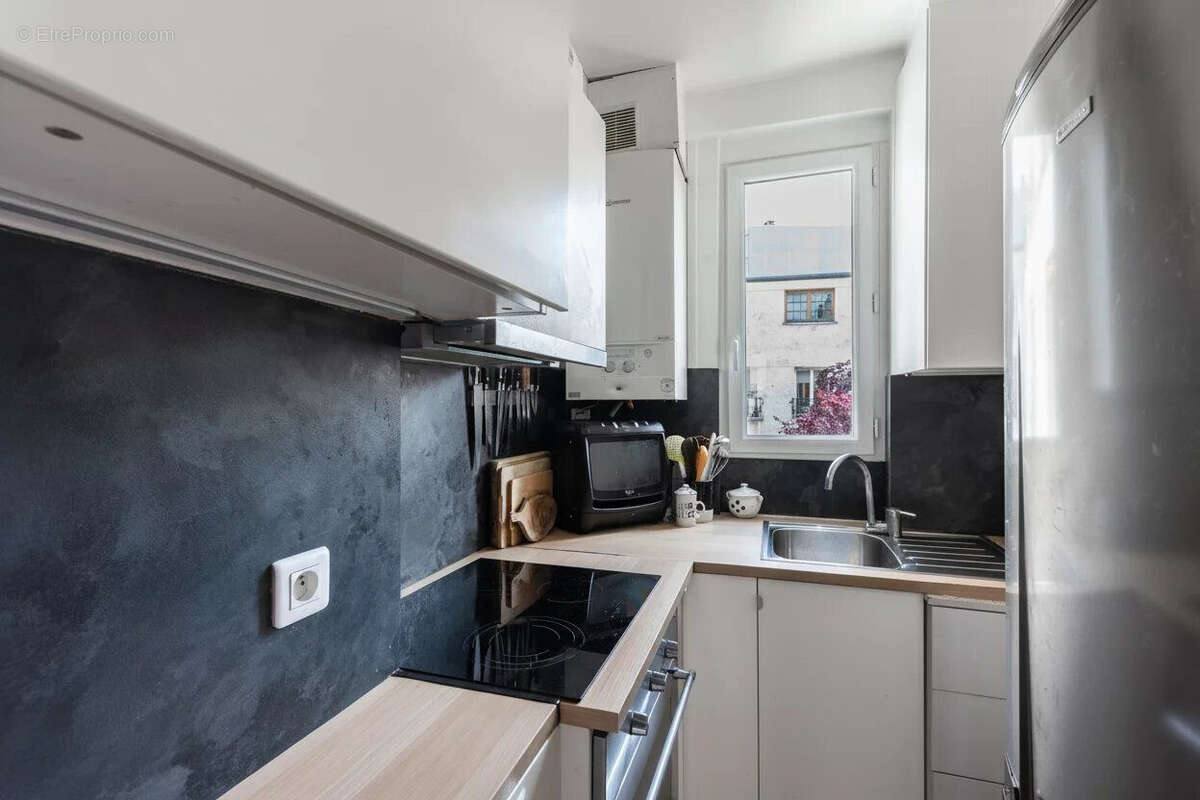 cuisine - Appartement à PARIS-20E