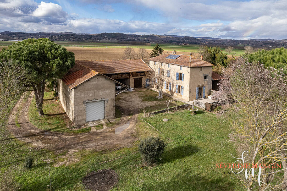 PHOTO DRONE - Maison à SAINT-PAUL-LES-ROMANS