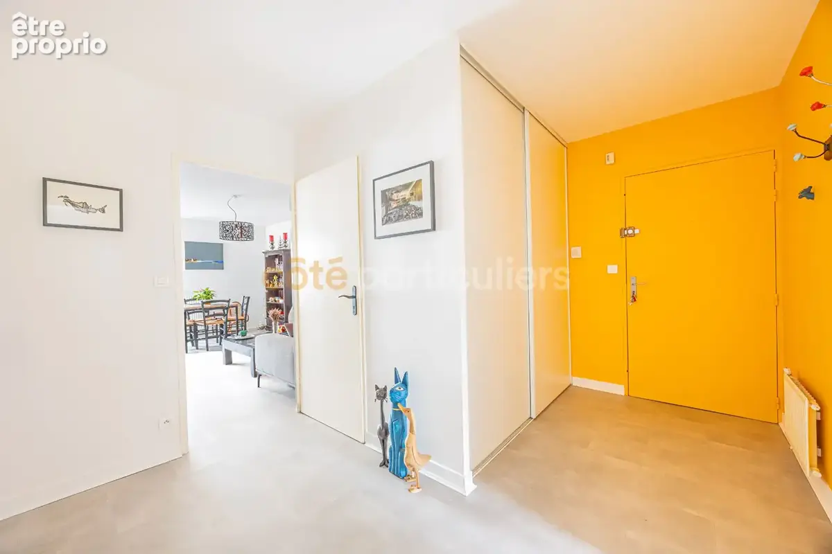 Nantes -- ile de nantes -- appartement t3 -- deux chambres -- 64 m2 -- terrasse -- parking - photo 5